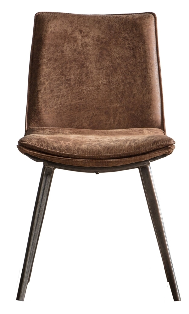 Clearance - Hinks Brown Dining Chair (Sold in Pairs) - D505