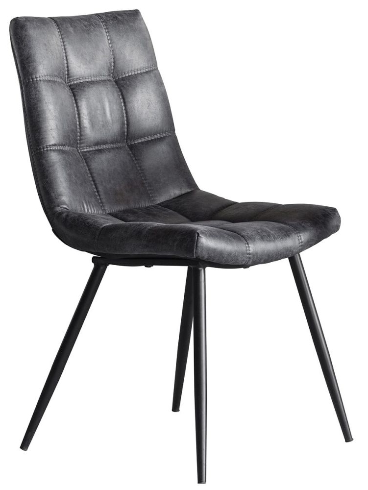 Clearance - Darwin Grey Dining Chair (Sold in Pairs) - D504
