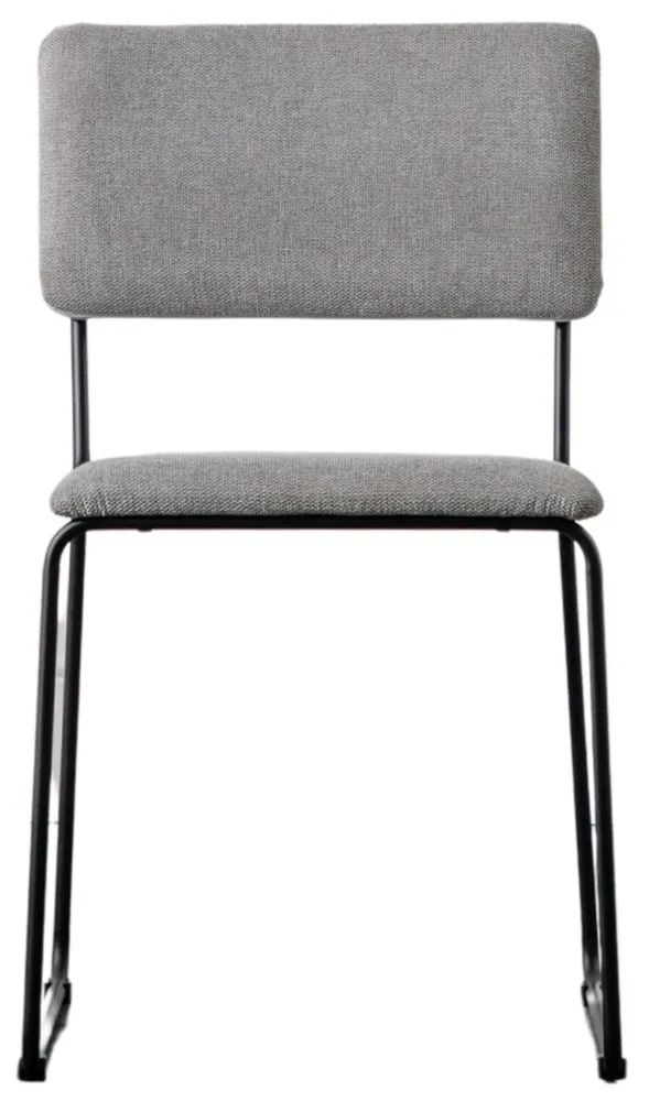 Clearance - Chalkwell Light Grey Dining Chair (Sold in Pairs) - D508/09/10