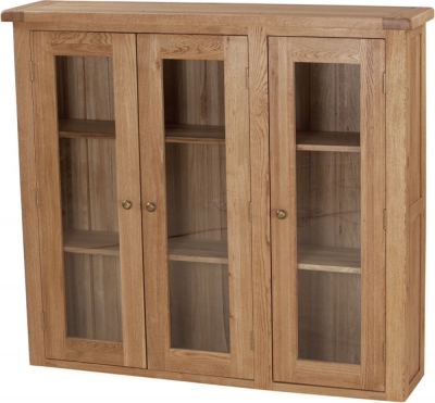 Product photograph of Kent Oak Large Dresser Top from Choice Furniture Superstore