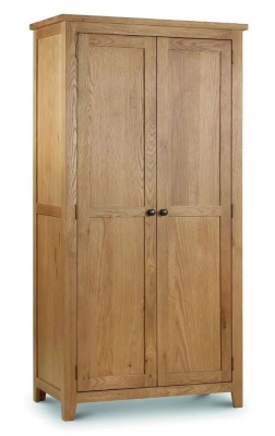 Product photograph of Originals Rustic Oak 2 Door Wardrobe from Choice Furniture Superstore