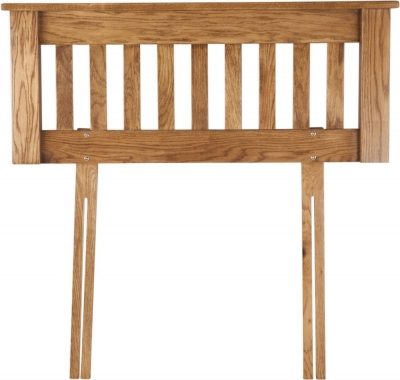 Product photograph of Originals Rustic Oak Headboard from Choice Furniture Superstore