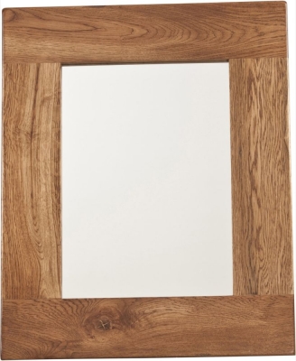 Product photograph of Originals Rustic Oak Rectangular Wall Mirror - 75cm X 60cm from Choice Furniture Superstore