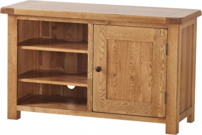 Product photograph of Originals Rustic Oak Tv Unit from Choice Furniture Superstore