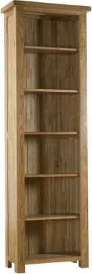 Product photograph of Originals Rustic Oak Tall Bookcase from Choice Furniture Superstore
