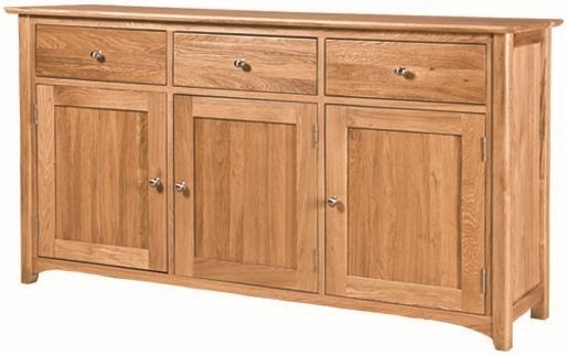 Shaker Oak Large Sideboard