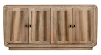 Hudson Carved Mango Wood 163cm Large Sideboard 4 Doors