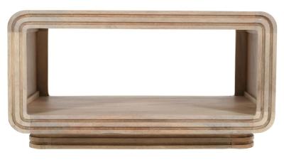 Hudson Carved Mango Wood 85cm Coffee Table