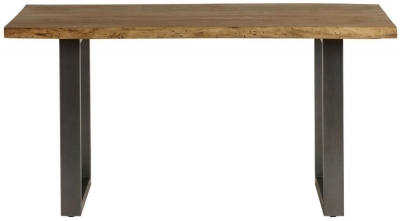 Baltic Live Edge Matt Lacquer Dining Table 6 Seater