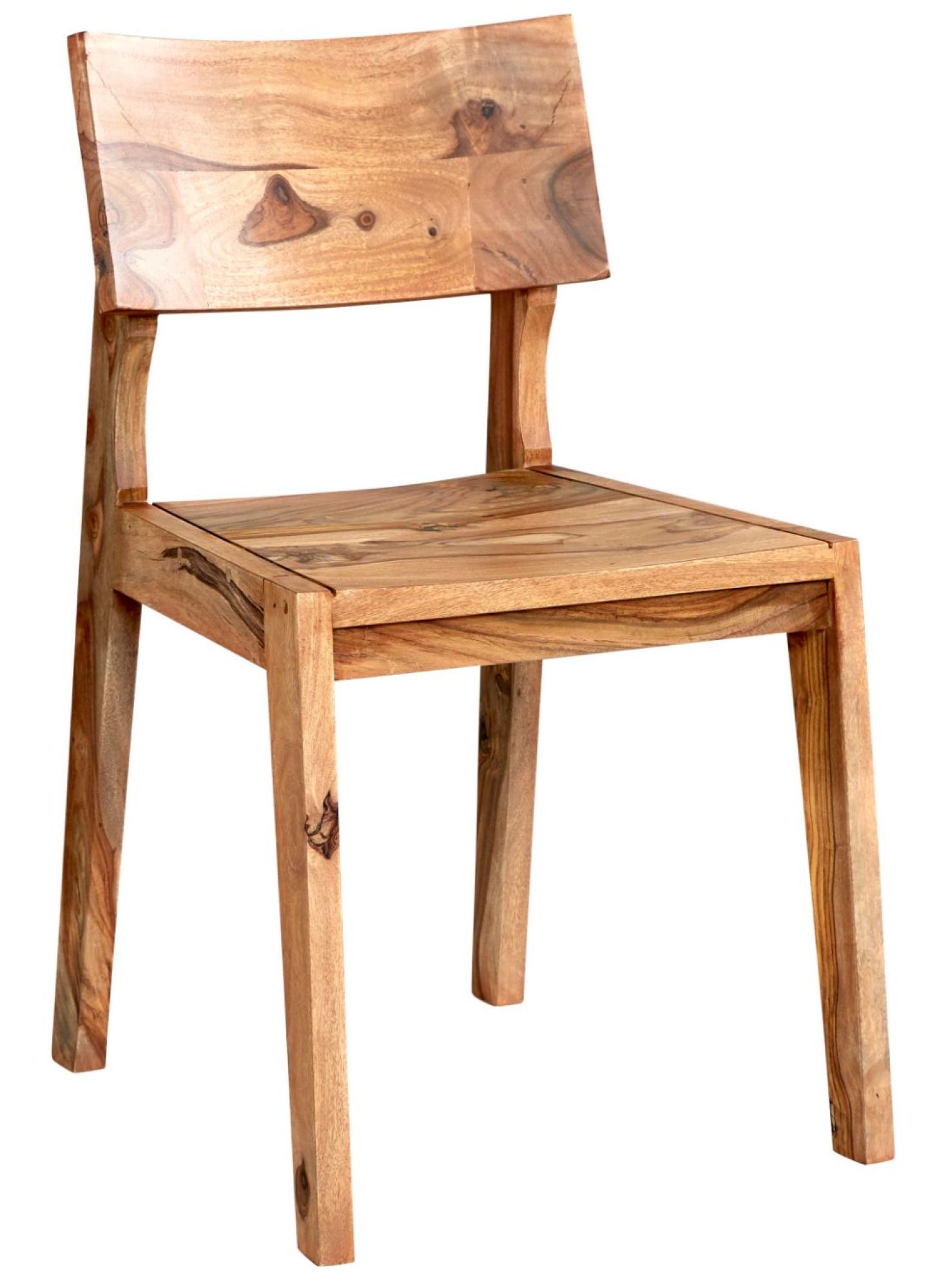 2 x Jodhpur Solid Sheesham Wood Dining Chair