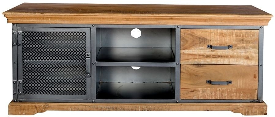 Metropolis Industrial 140cm TV Unit
