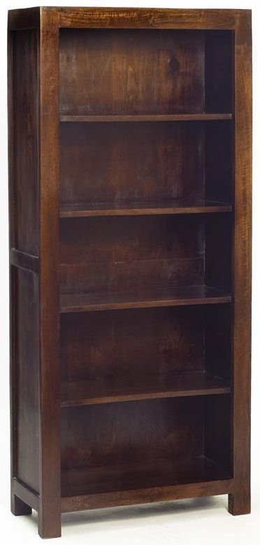 Dakota Dark Mango Wood Bookcase