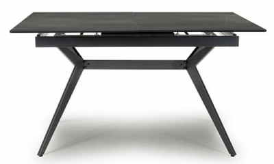 Product photograph of Timor Black Sintered Stone 180cm Extending Dining Table from Choice Furniture Superstore