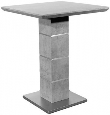 Product photograph of Delta Concrete Bar Table from Choice Furniture Superstore