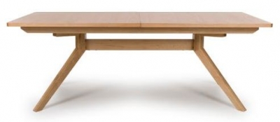 Anders Oak 8 Seater Extending Dining Table