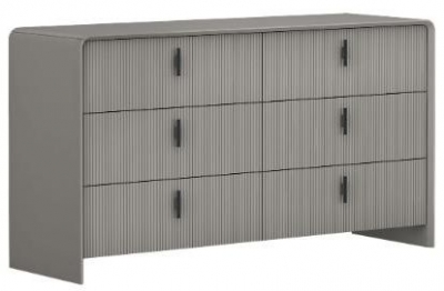 Cavelli Grey 6 Drawer Chest