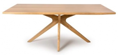 Image of Hoxton Oak 8 Seater Dining Table