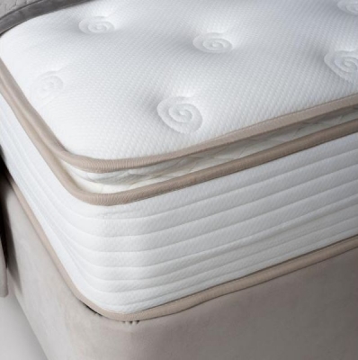 Product photograph of Merrion Deluxe Pocket Sprung Mattress from Choice Furniture Superstore