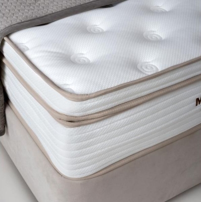 Product photograph of Merrion Plush Pocket Sprung Mattress from Choice Furniture Superstore