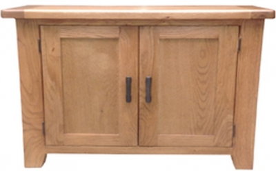 Product photograph of Hampshire Oak Cupboard from Choice Furniture Superstore