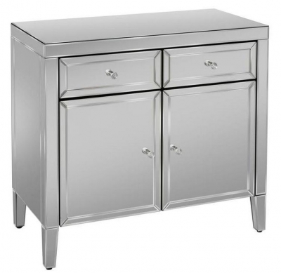 Product photograph of Valencia Mirrored Sideboard from Choice Furniture Superstore