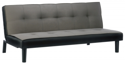Product photograph of Aurora Grey Fabric 2 Seater Sofa Bed from Choice Furniture Superstore