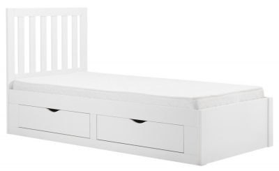 Appleby Kids White Bed