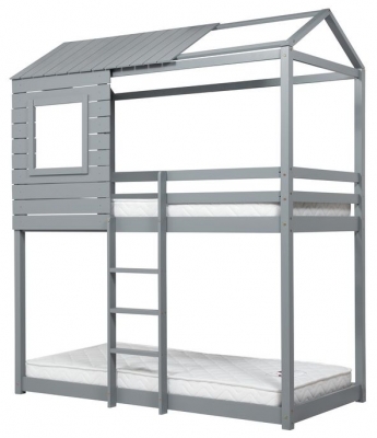 Product photograph of Birlea Adventure Grey Bunk Bed from Choice Furniture Superstore