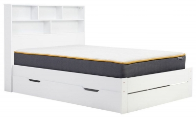 Product photograph of Alfie White Storage Bed from Choice Furniture Superstore