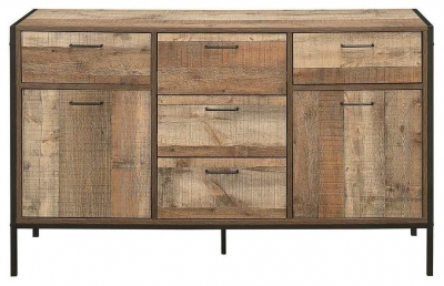 Product photograph of Urban Rustic Large Sideboard from Choice Furniture Superstore
