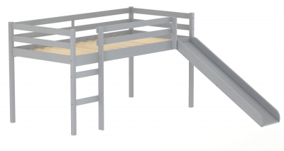 Product photograph of Frankie Grey Pine Midi Sleeper Bed from Choice Furniture Superstore