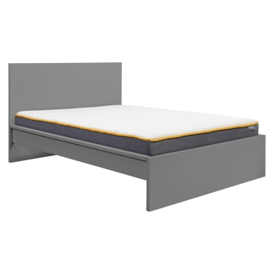 Product photograph of Oslo Grey Bed from Choice Furniture Superstore