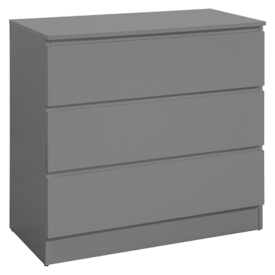 Birlea Oslo Grey 3 Drawer Chest