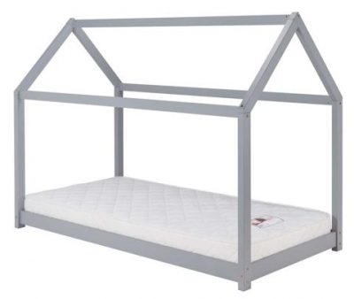 Product photograph of House White Wood Bed from Choice Furniture Superstore