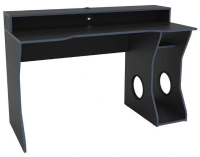 Product photograph of Enzo Black Gaming Computer Desk from Choice Furniture Superstore