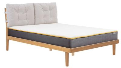 Product photograph of Ander Oak Bed - Sizes Available from Choice Furniture Superstore