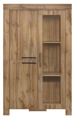 Compton 110cm Display Cabinet 2 Doors