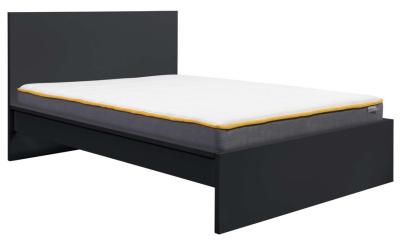 Product photograph of Oslo Black Bed - Sizes Available from Choice Furniture Superstore