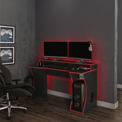 Enzo Black And Red Gaming Desk Enzo Black And Red Gaming Desk