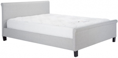 Product photograph of Stratus Grey Fabric Bed from Choice Furniture Superstore