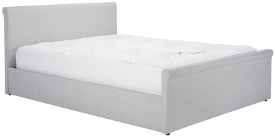 Product photograph of Stratus Grey Fabric Ottoman Bed from Choice Furniture Superstore