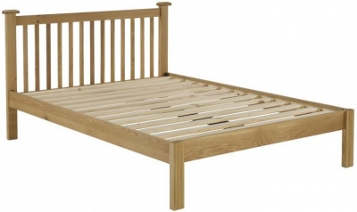 Product photograph of Woburn Rustic Oak Bed - Sizes Available from Choice Furniture Superstore