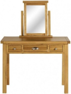 Product photograph of Birlea Woburn Oak Dressing Table from Choice Furniture Superstore