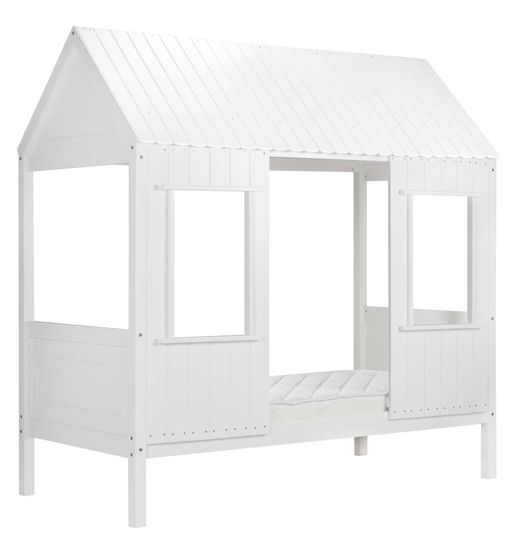 Kids Treehouse White Wooden Bed