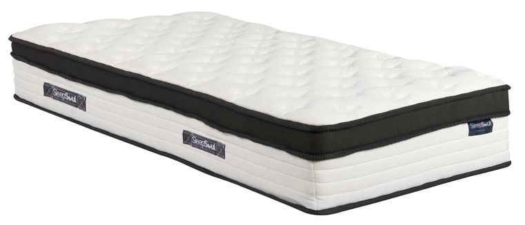 SleepSoul Cloud White Mattress - Comes in Single and Queen Size