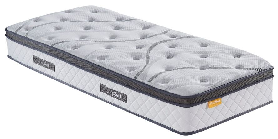 SleepSoul Heaven White Mattress - Comes in Single, Double, King and Queen Size