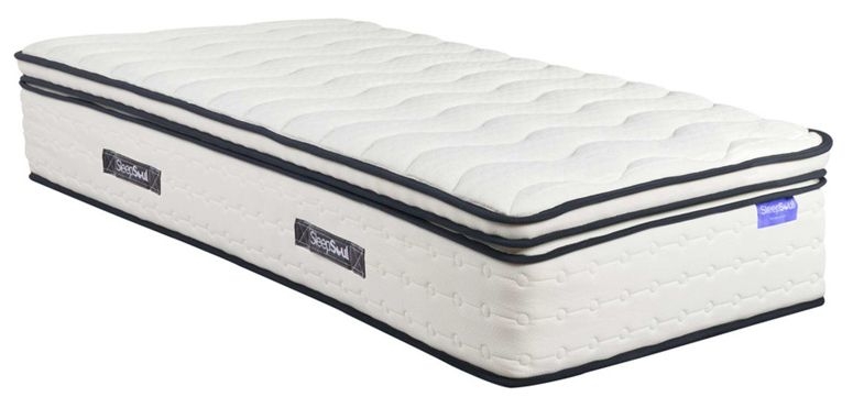 SleepSoul Space White Mattress - Comes in Single, Small Double, Double and King Size
