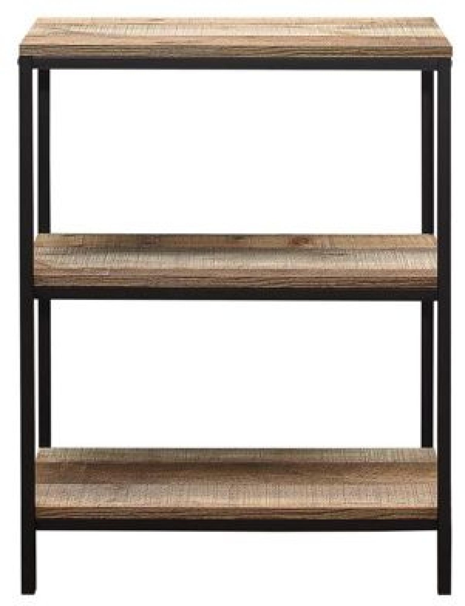 Urban Rustic Wood effect 3 Tier Bookcase