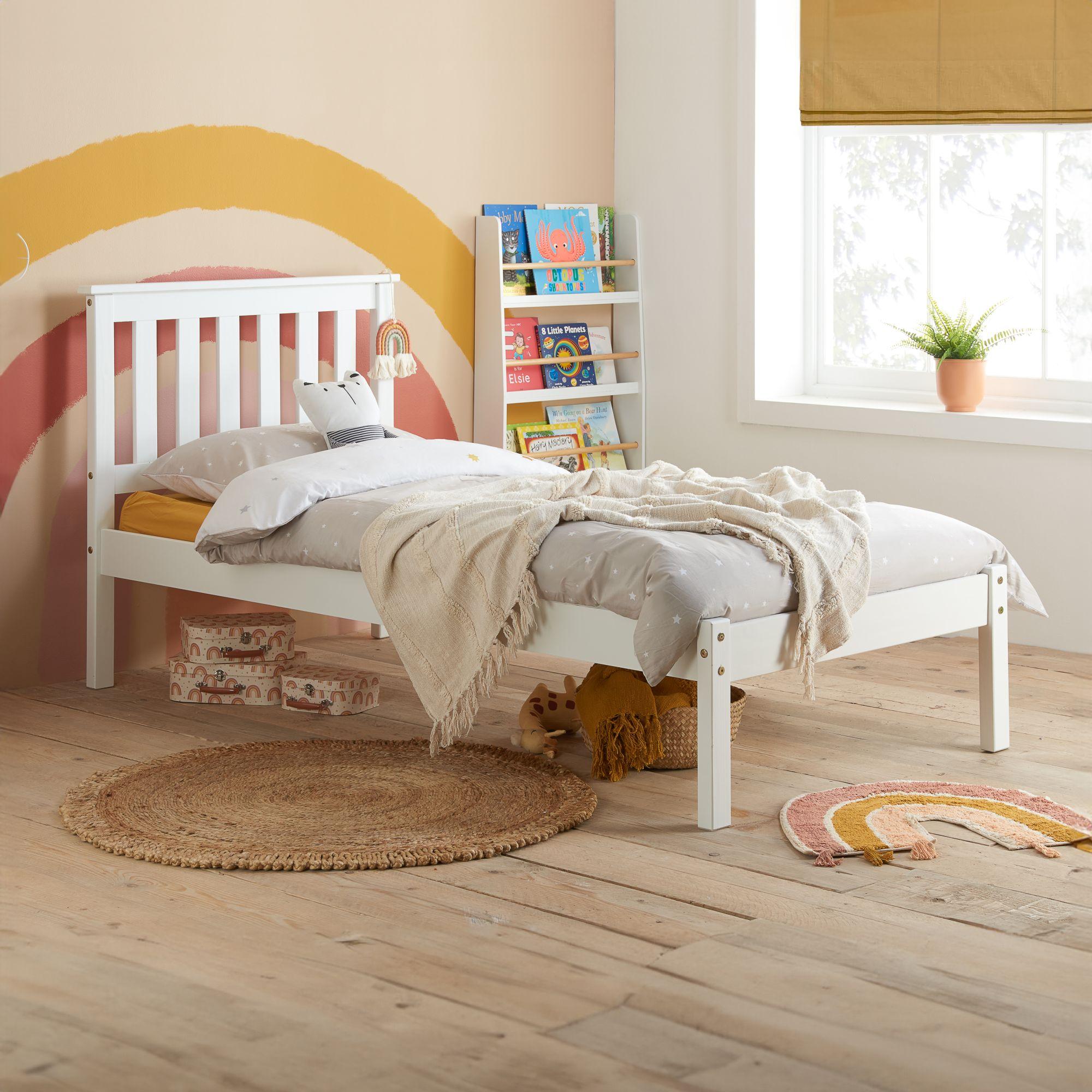 Denver White Bed - Sizes Available