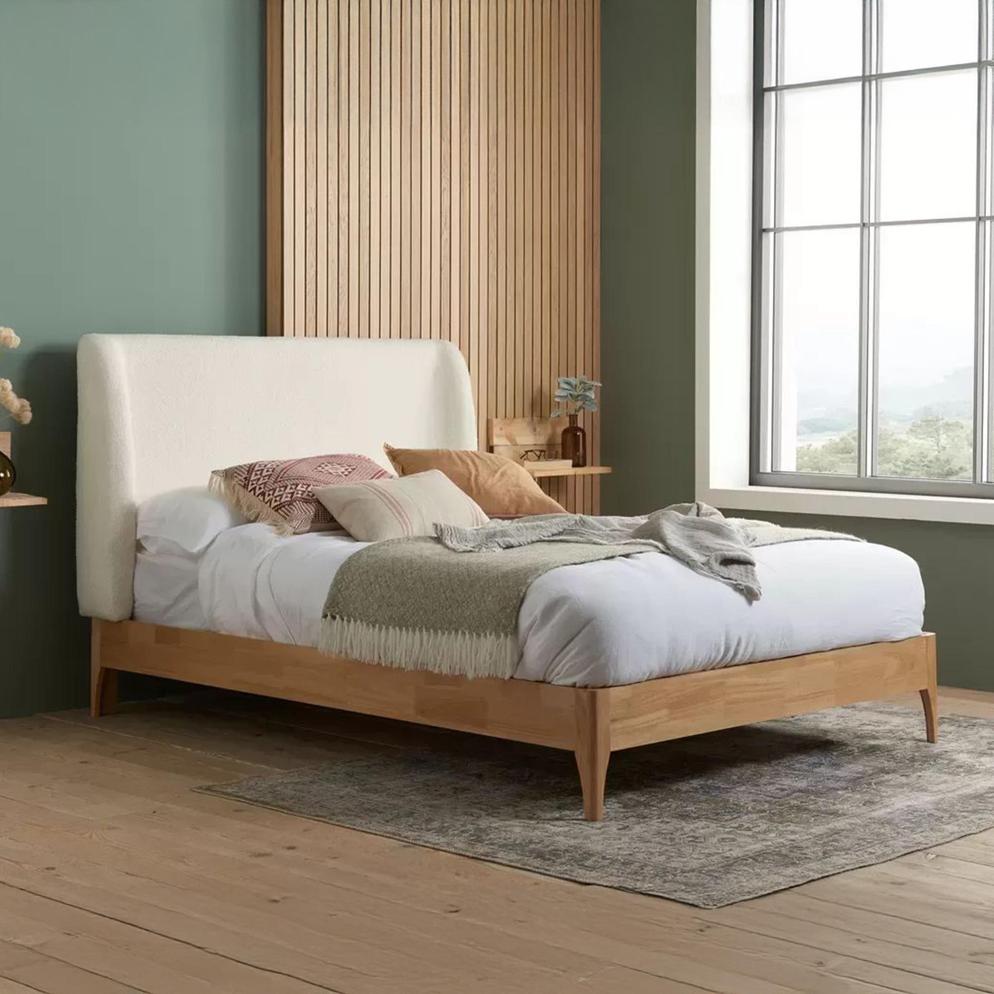 Halfden White Bed - Sizes Available